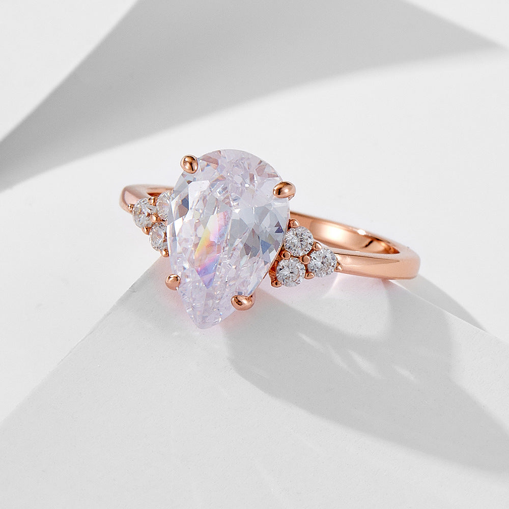 Glamor-Sliver rings