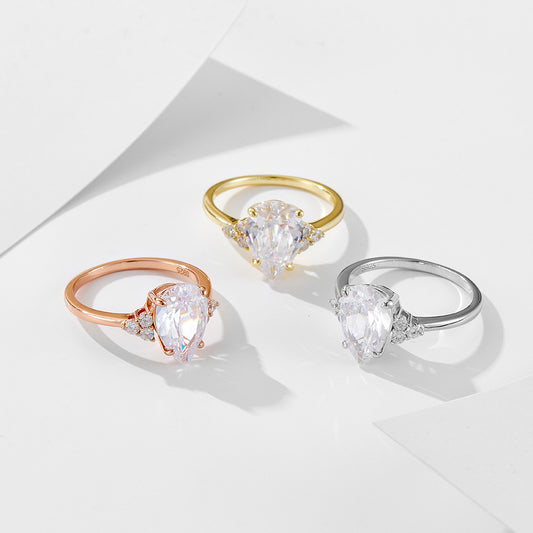 Glamor-Sliver rings